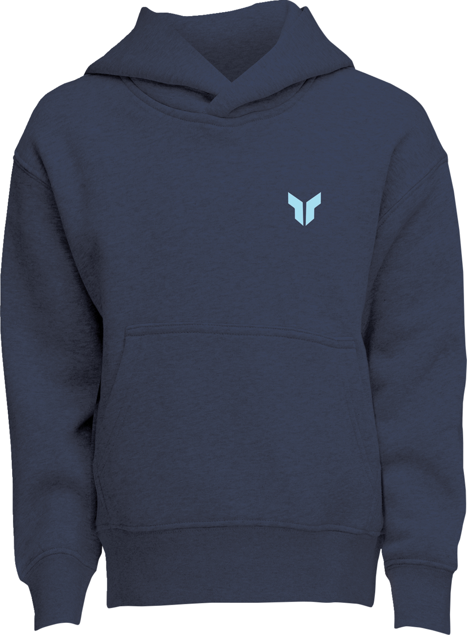 THOR Youth Futura Pullover Hoodie - Navy, Size Large - Part Number 3052-0716