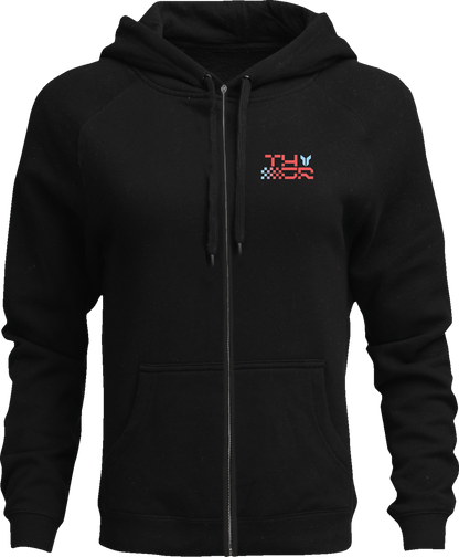 THOR Vantage Zip-Up Hoodie - Black - Large 3050-7229