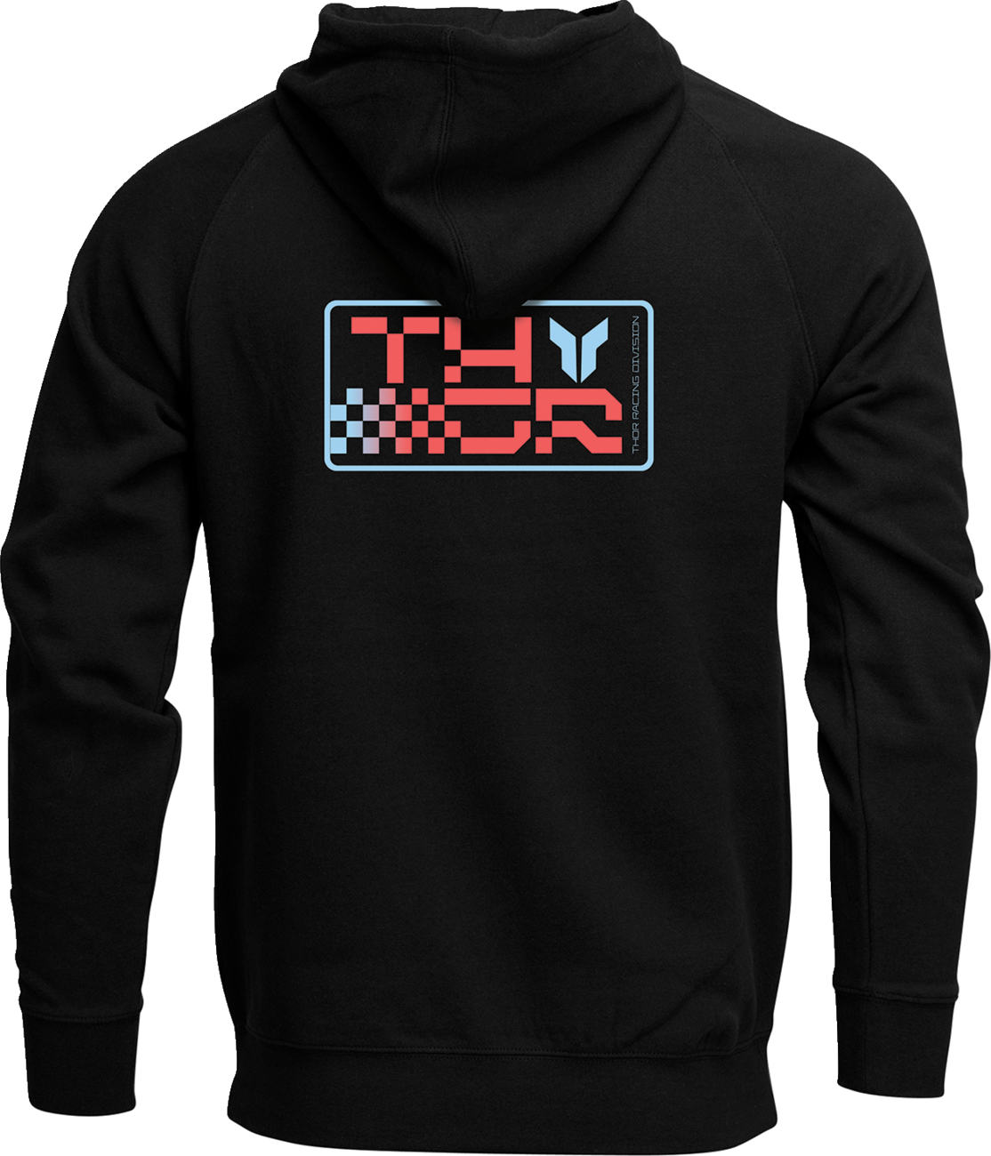 THOR Vantage Zip-Up Hoodie in Black – Part Number 3050-7230, XL