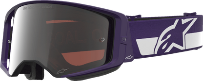 Alpinestars Gogglessupertech Goggle - Hunta 96 XXV - Purple/White with Silver Mirror Lens, Part 5101226-3168