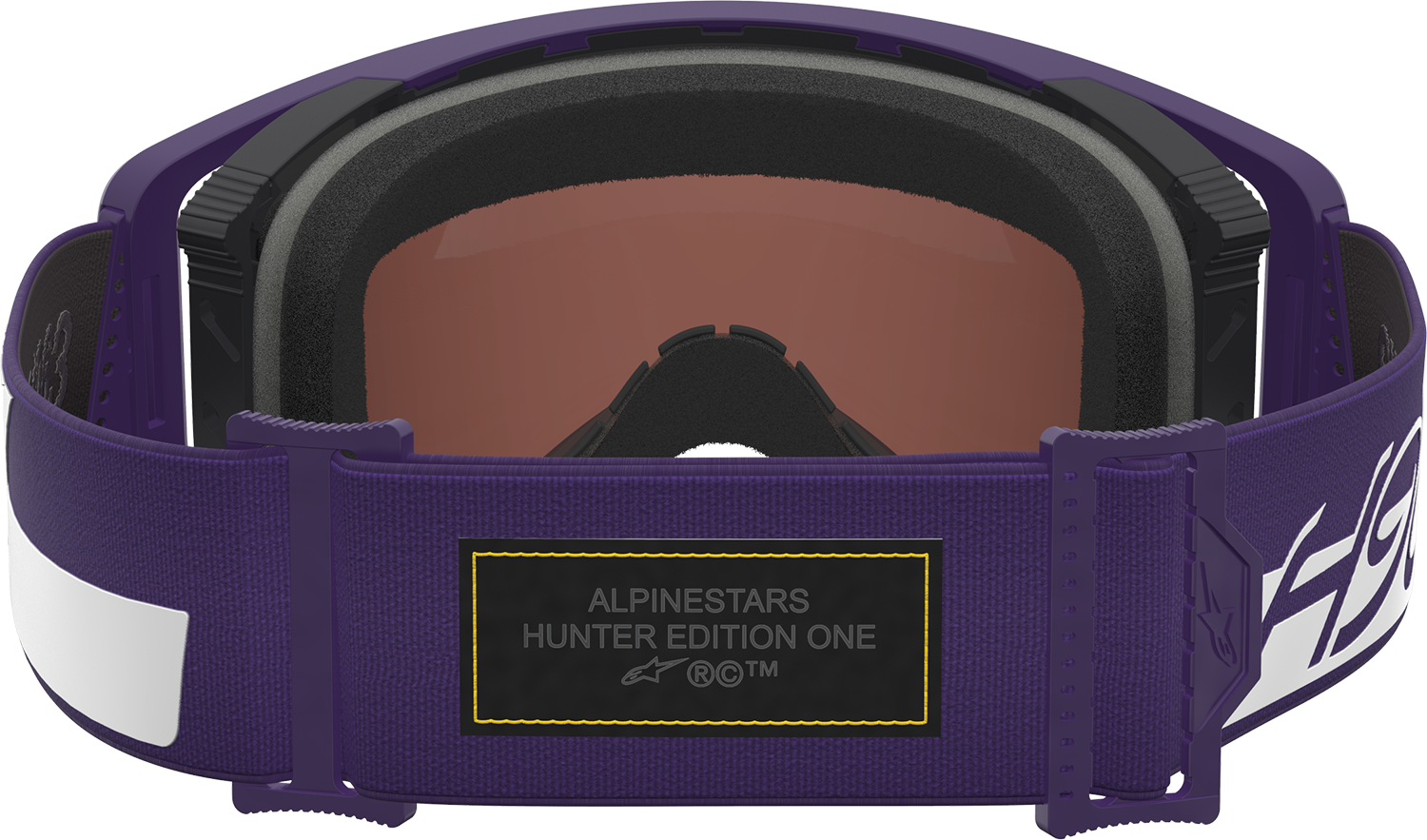 Alpinestars Gogglessupertech Goggle - Hunta 96 XXV - Purple/White with Silver Mirror Lens, Part 5101226-3168
