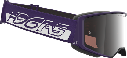 Alpinestars Gogglessupertech Goggle - Hunta 96 XXV - Purple/White with Silver Mirror Lens, Part 5101226-3168
