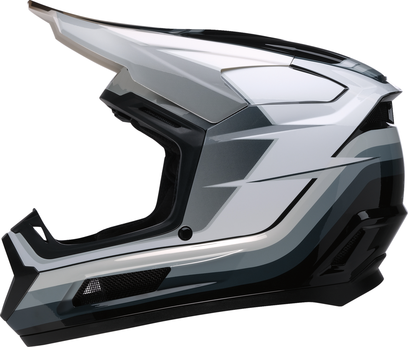 Z1R Youth Dirt Maxx Helmet Vortex Black/White/Gray Medium - Part 0111-1726