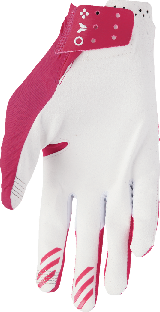 THOR Sportmode Iconic Gloves in Pink - Size XL - Part Number 3330-8281