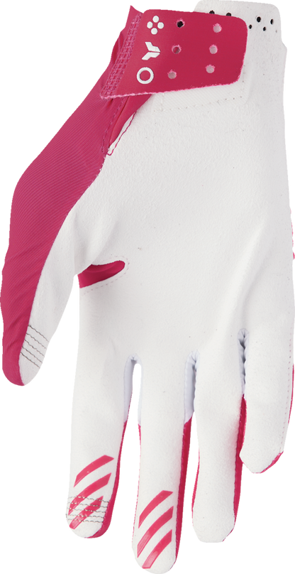 THOR Sportmode Iconic Gloves Large - Pink | Part Number 3330-8280