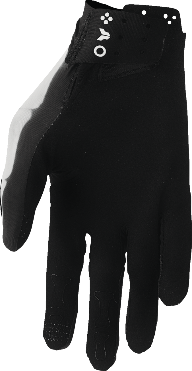 THOR Sportmode X-RAY Gloves 2XL - Black and White | Part No. 3330-8294