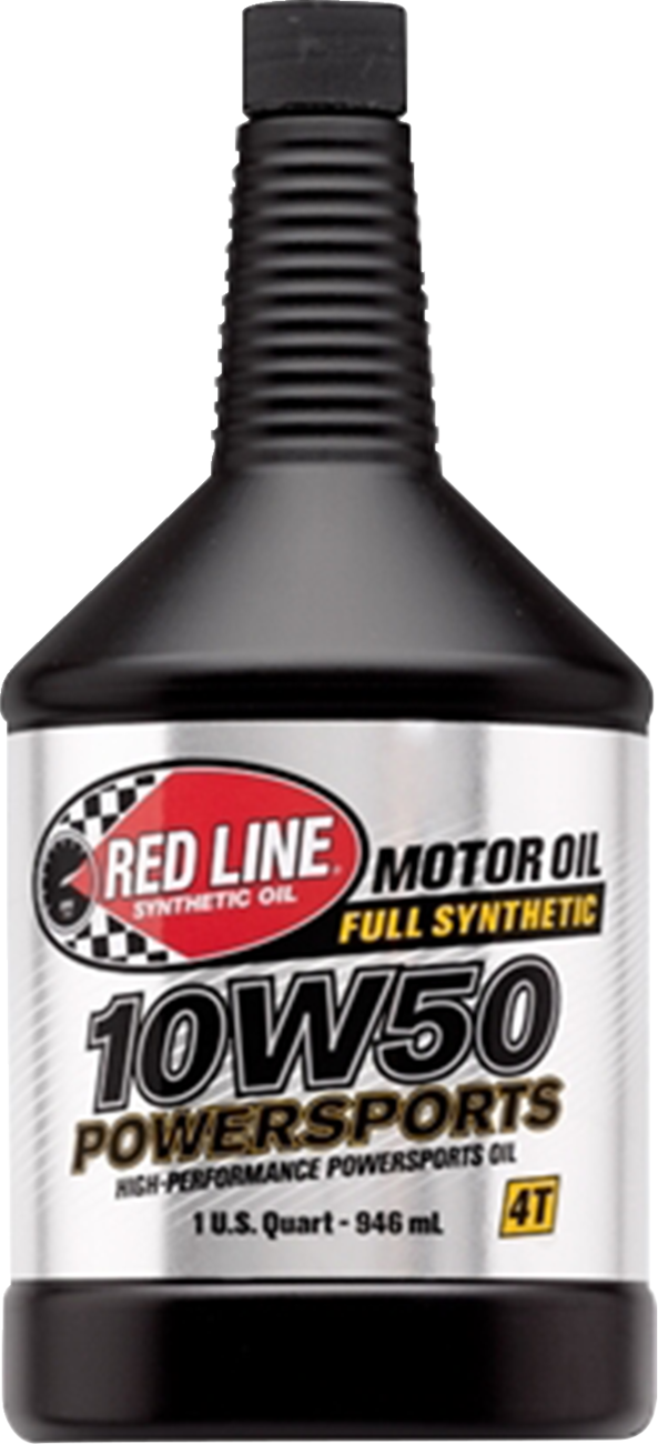 Red Line Synthetic Oil 42604 10W-50 Synthetic Motor Oil, 1 Quart