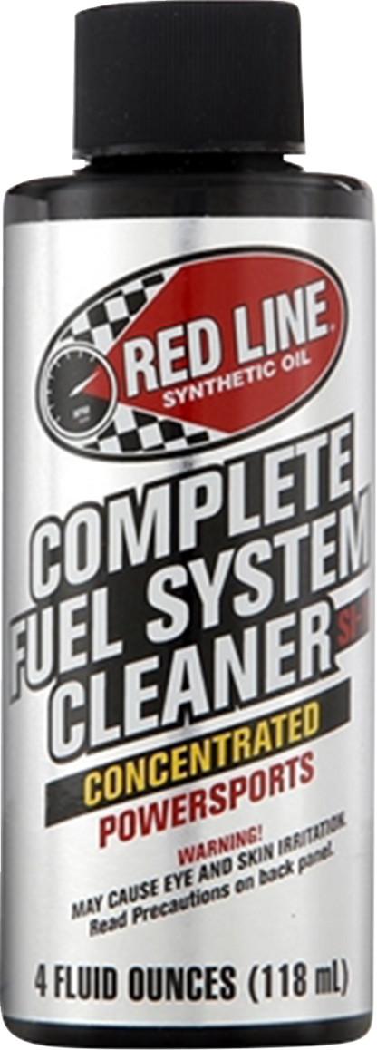 RED LINE SYNTHETIC OIL Complete Fuel System Cleaner - 4 fl oz. Part #60102