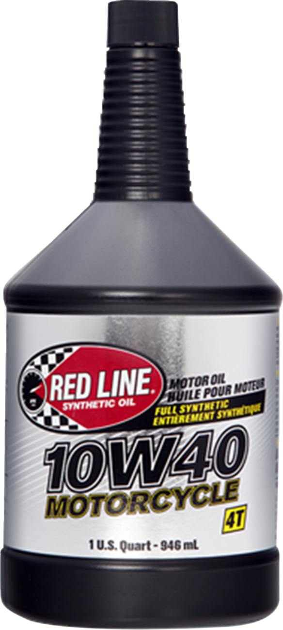 Red Line Synthetic Oil 10W40 Motor Oil - Part #42404, 1 Quart