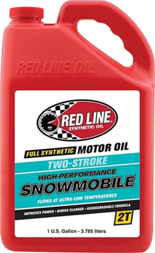 Red Line Synthetic Oil 2-Cycle Snowmobile Oil - 1 Gallon (Part #41005)