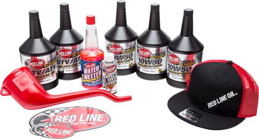 Red Line Synthetic Oil UTV/ATV Powerpack - 10W50 (Part #90220) for Polaris Vehicles