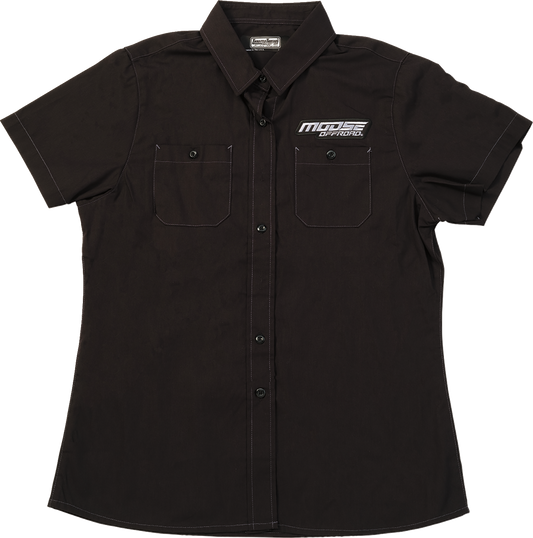 Moose Offroad Women's Shop Shirt - Black, Part Number MRS01S7BCHXR