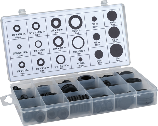 MOOSE OFFROAD Q15-6060 125-Piece Rubber Grommet Assortment Kit