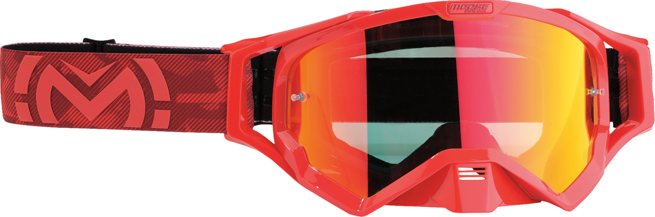 Moose Offroad XCR Goggle with Red Mirror Lens - Part No. 2601-3162