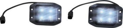Moose Offroad MSE-LPKITF LED Flush Mount Light Pods Kit