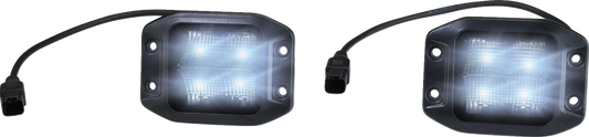 Moose Offroad MSE-LPKITF LED Flush Mount Light Pods Kit