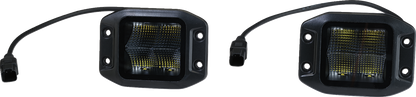 Moose Offroad MSE-LPKITF LED Flush Mount Light Pods Kit