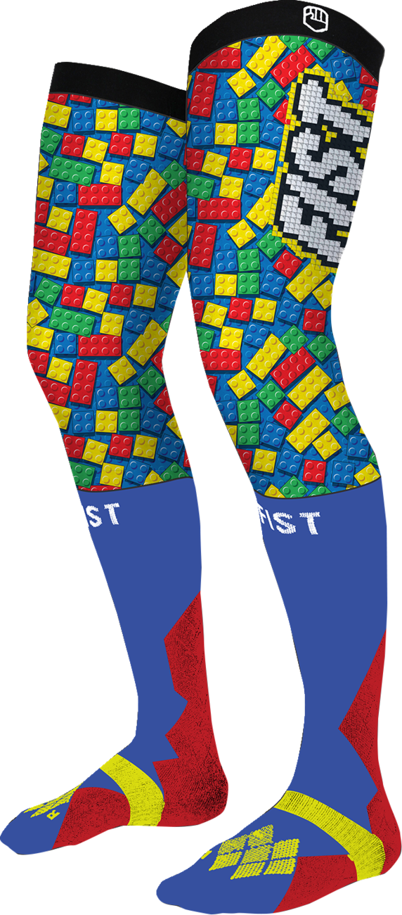 FIST HANDWEAR Moto Sock Build Small/Medium F-SM-01516-S/M – Lightweight, Breathable Motorcycle Sock with Anatomical Cushioning