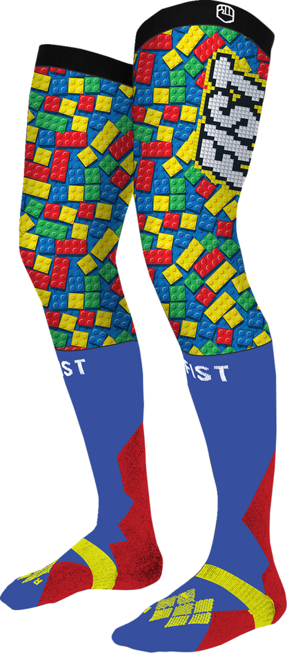 FIST HANDWEAR Moto Sock Build Small/Medium F-SM-01516-S/M – Lightweight, Breathable Motorcycle Sock with Anatomical Cushioning