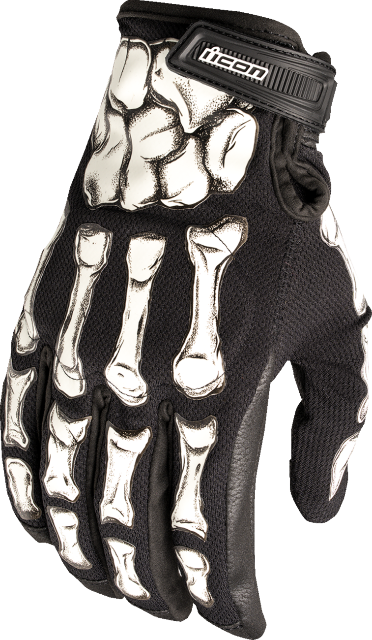 ICON Hooligan Crestfallen™ Gloves - Black, Small - Part Number 3301-5151