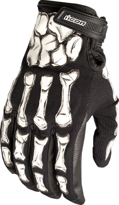 ICON Hooligan Crestfallen™ Gloves - Black, Small - Part Number 3301-5151
