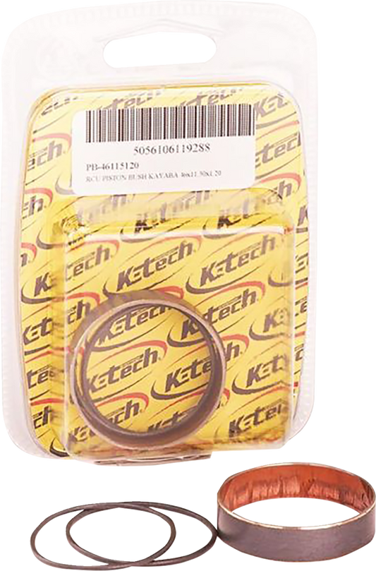 Moose Offroad Shock Piston Bushing WP 13140862 - 50mm Diameter, Copper Coated Steel with Teflon Surface