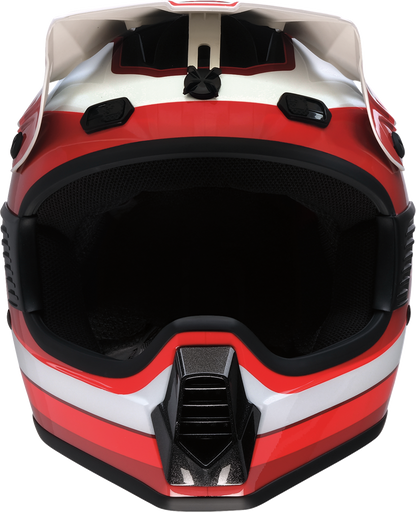 Z1R Child Dirt Maxx Helmet - Vortex Red/White, S/M (Part No. 0111-1741)
