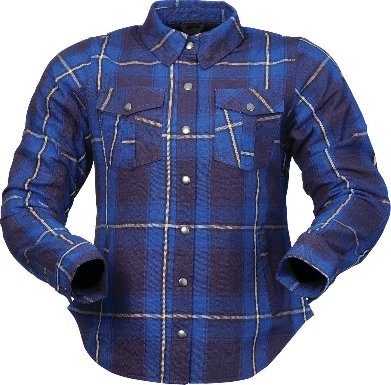 Z1R Women's Ashwood Flannel Jacket - Blue, Part Number 2822-1858