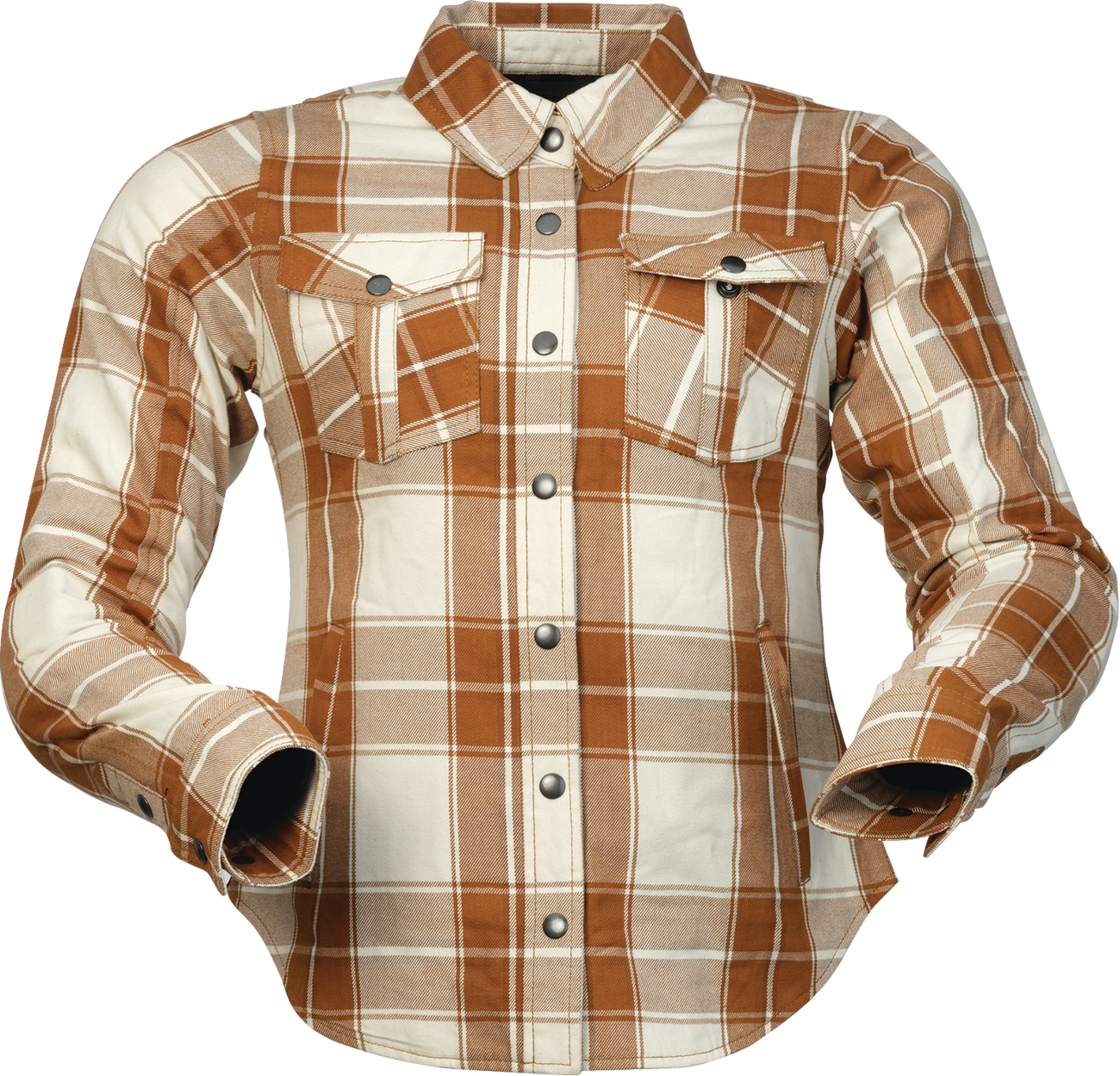Z1R Women's Ashwood Flannel Jacket in Brown - Part Number 2822-1866