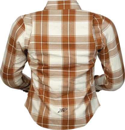 Z1R Women's Ashwood Flannel Jacket in Brown - Part Number 2822-1866