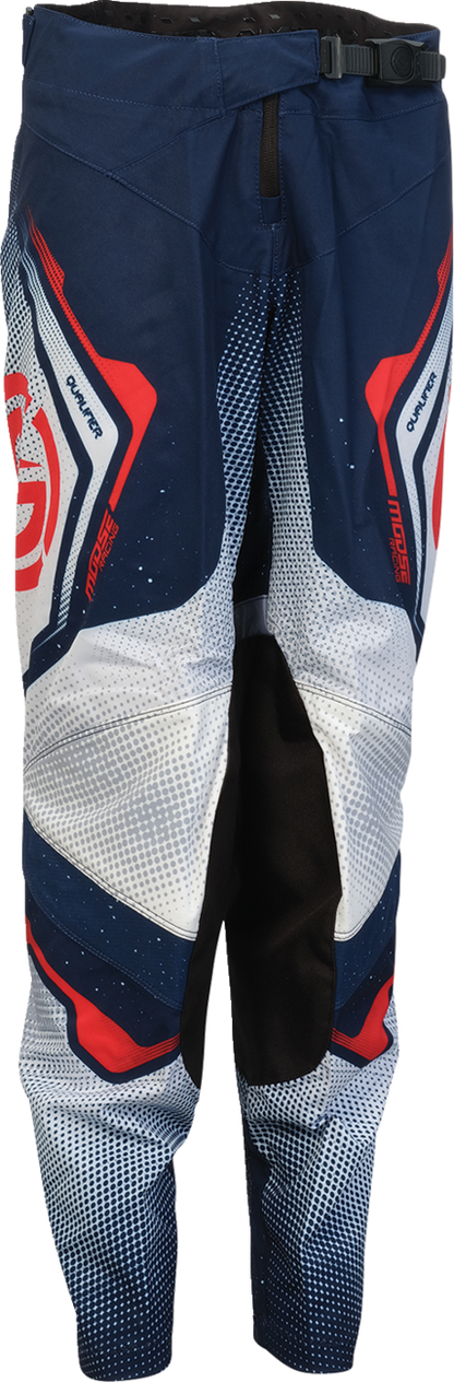 MOOSE OFFROAD Youth Qualifier® Pants - Red, White, Blue - US 20, Part #2903-2652
