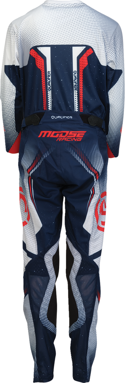MOOSE OFFROAD Youth Qualifier® Pants - Red, White, Blue - US 20, Part #2903-2652