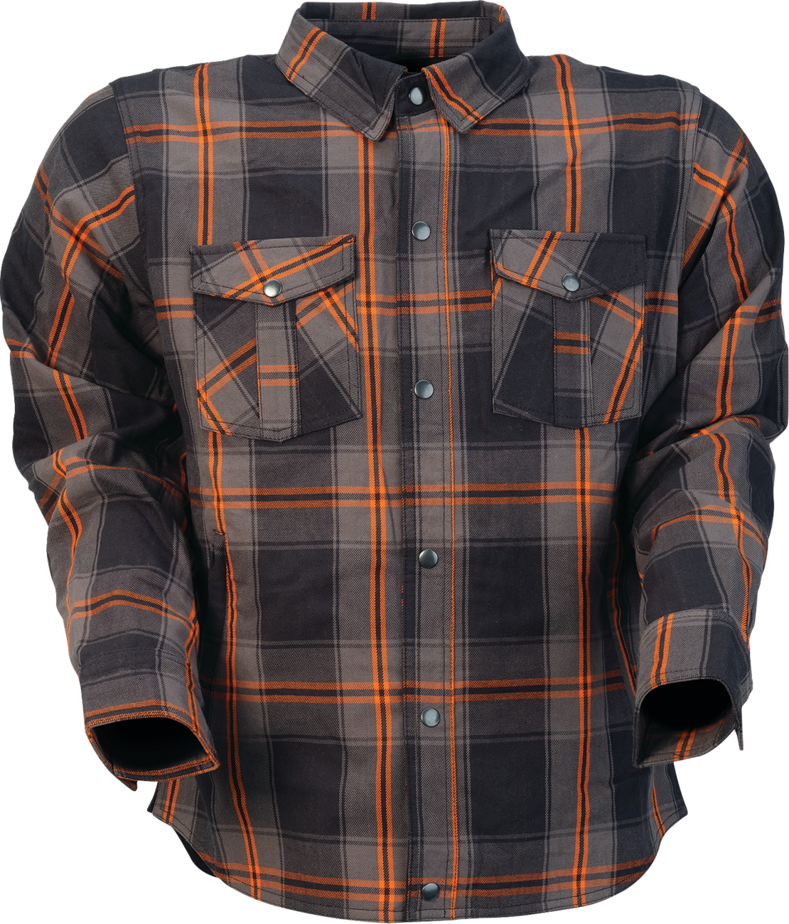 Z1R Ashwood Flannel Jacket in Orange - 5XL, Model 6211.33.5058
