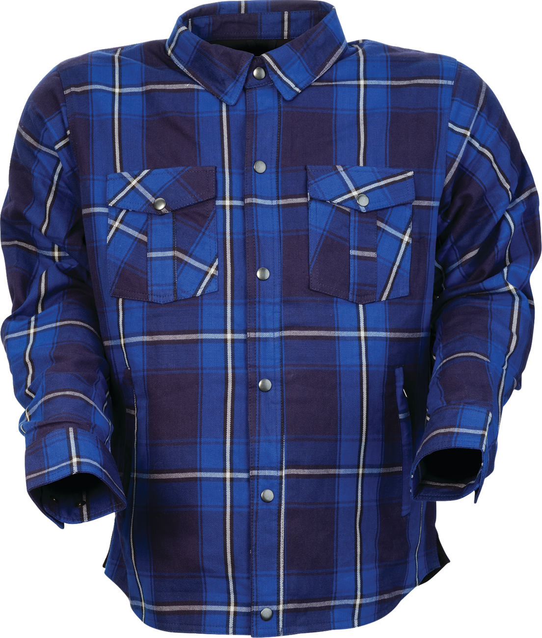 Z1R Ashwood Flannel Jacket - Blue, Size Large, Part Number 2820-7661