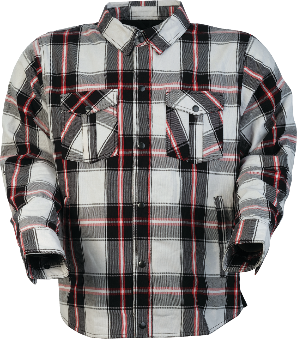 Z1R Ashwood Flannel Jacket - Red, Large - Model 2820-7677