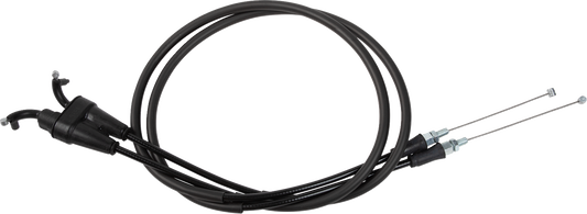 MOOSE OFFROAD Black Vinyl Throttle Cable 45-1275 for GasGas, Husqvarna, KTM