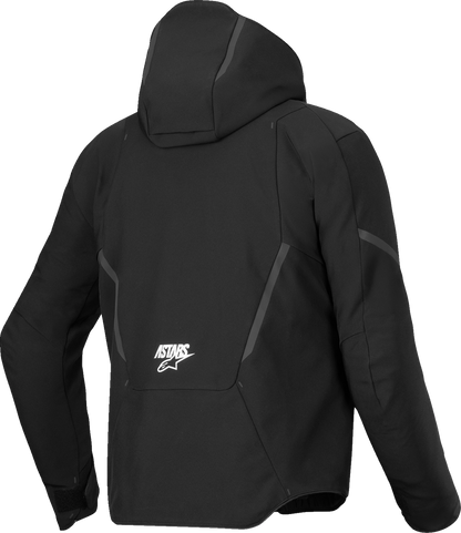 Alpinestars Aeroshell Waterproof Jacket - Black, 4XL (Part Number: 3200226-1100-4XL)