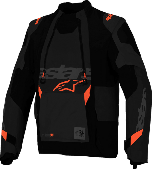 Alpinestars Halo Pro Drystar® XF Laminated Motorcycle Jacket - Black/Dark Shadow, 4XL