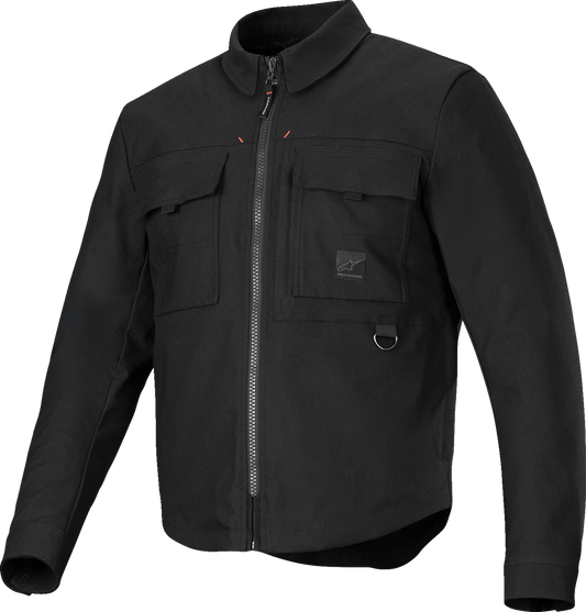 Alpinestars Bryon WR Water-Resistant Overshirt - Black, Large 4300126-10-L