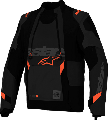 Alpinestars Halo Pro Drystar® XF Laminated Motorcycle Jacket - Black/Dark Shadow, XL