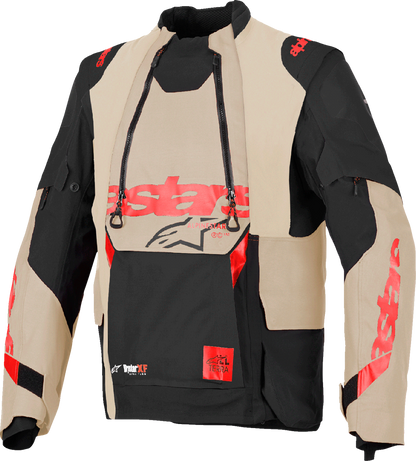 Alpinestars Halo Pro Drystar® XF Laminated Motorcycle Jacket - Mastic/Black, Medium