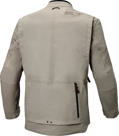 Alpinestars Borrego Drystar® Jacket - Warm Gray, Large (Part #3200326-9274-L)