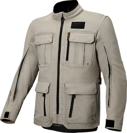 Alpinestars Borrego Drystar® Jacket - Warm Gray 4XL (Part Number 3200326-9274-4X)