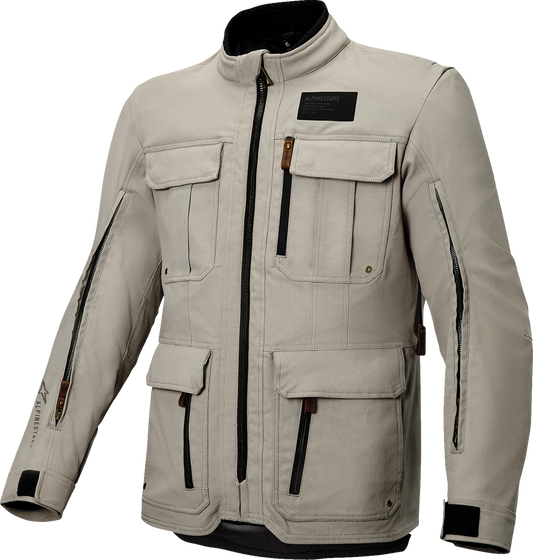 Alpinestars Borrego Drystar® Jacket - Warm Gray 4XL (Part Number 3200326-9274-4X)
