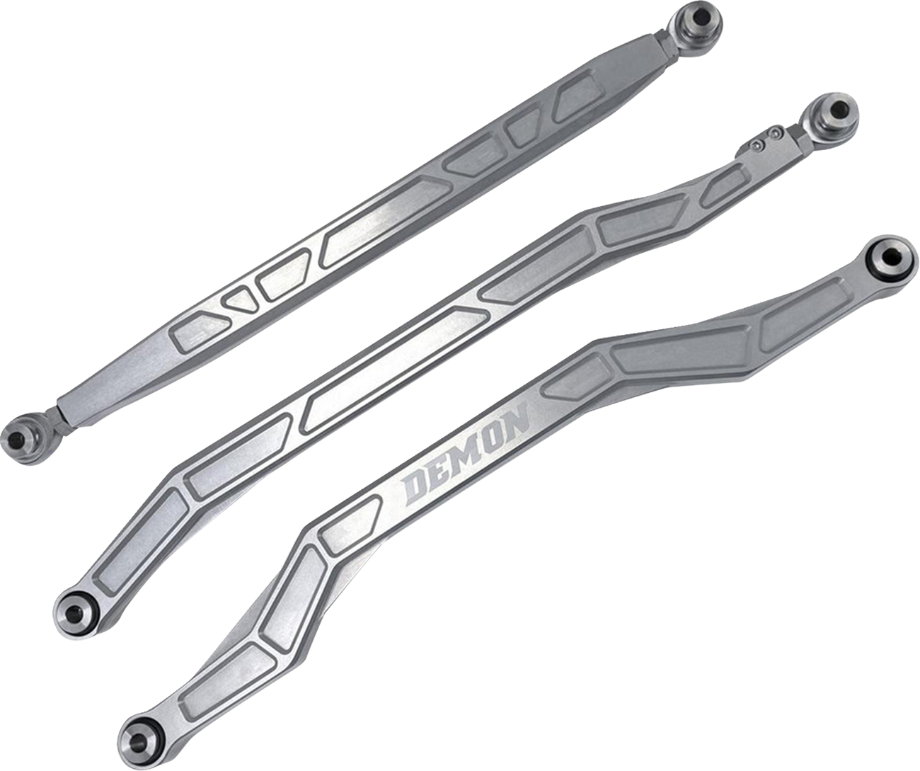 DEMON Radius Rod for RZR Turbo S PARR-6002XHD-D - Heavy-Duty Chromoly Construction with PTFE-Lined Heim Joints