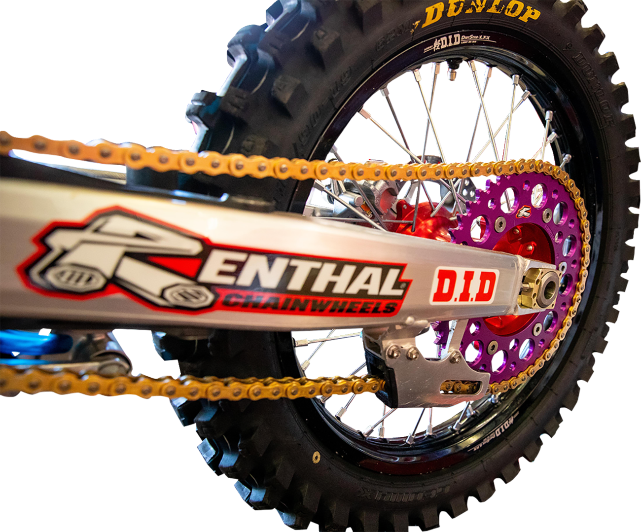 RENTHAL 123U-520-50GYPE Rear Aluminum Sprocket - 50 Tooth for Suzuki