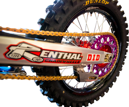 RENTHAL 123U-520-50GYPE Rear Aluminum Sprocket - 50 Tooth for Suzuki
