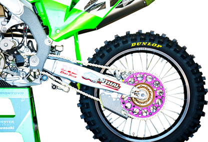 RENTHAL 123U-520-50GYPE Rear Aluminum Sprocket - 50 Tooth for Suzuki