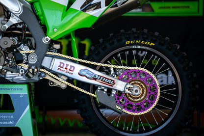 Renthal 224U-520-50GPPE Rear Sprocket - Aluminum, 50 Tooth - Purple