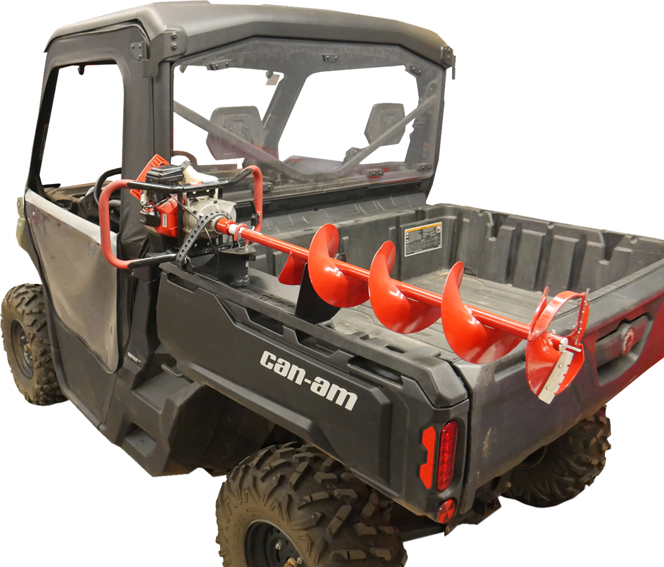 MOOSE OFFROAD Ice Auger Carrier 5018HO – Durable ATV & UTV Gear Transport Solution